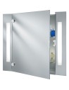 Searchlight® I Огледален шкаф за баня Bathroom Mirror с осветление и контакт за самобръсначка, IP44 I 1 x LED - 6560