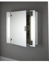 Searchlight® I Огледален шкаф за баня Bathroom Mirror с осветление и контакт за самобръсначка, IP44 I 1 x LED - 6560 - 5