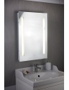 Searchlight® I Огледало за баня с контакт за бръснене - хром и матирано, IP44 I 1 x LED - 7450 - 5