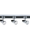 Searchlight® I Спот Comet - матово черно и полиран хром I 5 x GU10 - 7495 - 3