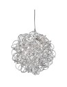 Searchlight® I LED Полилей Scribble - хромирана, диамантено шлифована метална I 6 x G4 - 9432