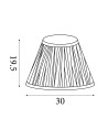 Searchlight® I Абажур Flynn Chevron I 1 x Adaptable B22 E14 E27 - 46103 - 4