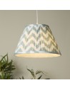 Searchlight® I Абажур Flynn Chevron I 1 x Adaptable B22 E14 E27 - 46103 - 5