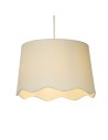 Searchlight® I Абажур Evan Ivory Scallop I x Adaptable B22 E14 E27 - 53103