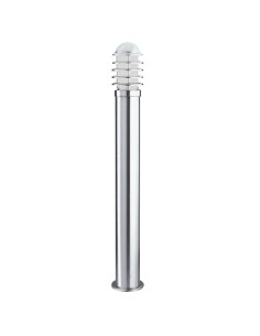 Searchlight® I Градински стълб Louvre - неръждаема стомана, метал и поликарбонат I 1 x E27 - 052-900 - Цена | LEDs4economy 2