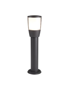 Searchlight® I Градински стълб Tucson - сив метал и поликарбонат I 1 x E27 - 0598-450GY - Цена | LEDs4economy