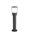 Searchlight® I Градински стълб Tucson - сив метал и поликарбонат I 1 x E27 - 0598-450GY