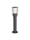 Searchlight® I Градински стълб Tucson - сив метал и поликарбонат I 1 x E27 - 0598-450GY - 2