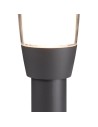 Searchlight® I Градински стълб Tucson - сив метал и поликарбонат I 1 x E27 - 0598-900GY - 3