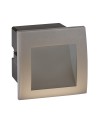 Searchlight® I Външен аплик Ankle - сив алуминий и матирано стъкло I 1 x LED - 0661GY - 2