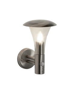 Searchlight® I Външен аплик Strand - неръждаема стомана и поликарбонат I 1 x E27 - 095 - Цена | LEDs4economy