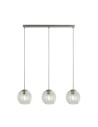 Searchlight® I Пендел Balls - хромиран метал и прозрачно стъкло I 1 x E14 - 1033-3CL