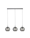 Searchlight® I Пендел Balls - хромиран метал и опушено стъкло I 1 x E14 - 1033-3SM