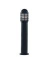 Searchlight® I Градински стълб 730 мм - черен алуминий и стъкло, IP44 I 1 x E27 - 1082-730 - 2