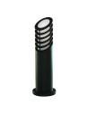 Searchlight® I Градински стълб 450 мм - черен алуминий и стъкло, IP44 I 1 x E27 - 1086-450 - 2