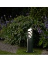 Searchlight® I Градински стълб 450 мм - черен алуминий и стъкло, IP44 I 1 x E27 - 1086-450 - 5