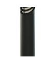 Searchlight® I Градински стълб - черен метал и бял поликарбонат I 1 x E27 - 1086-730 - 3