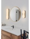 Searchlight® I LED аплик Opaline, матово златист метал с мраморна смола I 1 x LED - 11139GO - 5