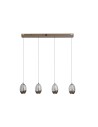 Searchlight® I Пендел Seeds, метална, лате с шампанско I 4 x LED - 11140-4LT - 2