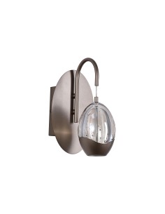 Searchlight® I Аплик Seeds 1L, метална, лате, с шампанско I 1 x LED - 11142-1LT - Цена | LEDs4economy 2