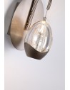 Searchlight® I Аплик Seeds 1L, метална, лате, с шампанско I 1 x LED - 11142-1LT - 3