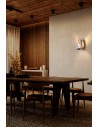 Searchlight® I Аплик Seeds 1L, метална, лате, с шампанско I 1 x LED - 11142-1LT - 5