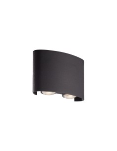 Searchlight® I LED Аплик Shadows, черен алуминий I 4 x LED - 1224-4BK - Цена | LEDs4economy