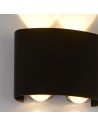 Searchlight® I LED Аплик Shadows, черен алуминий I 4 x LED - 1224-4BK - 2