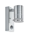 Searchlight® I Външен аплик Metro с PIR - неръждаема стомана и стъкло I 1 x GU10 - 1318-1-LED - 2