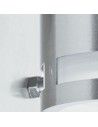 Searchlight® I Външен аплик Metro с PIR - неръждаема стомана и стъкло I 1 x GU10 - 1318-1-LED - 3