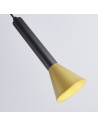 Searchlight® I Signal Пендел - черно-злато I 1 x GU10 - 13611-1BGO - 3