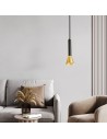 Searchlight® I Signal Пендел - черно-злато I 1 x GU10 - 13611-1BGO - 5