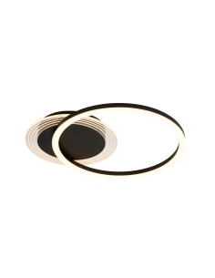 Searchlight® I Contour LED Плафон, матово черно I 1 x LED - 13650BK - Цена | LEDs4economy