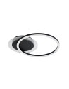 Searchlight® I Contour LED Плафон, матово черно I 1 x LED - 13650BK - 2