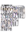 Searchlight® I Пендел Empire - хромиран метал и прозрачен кристал I 5 x E14 - 1375-5CC - 3
