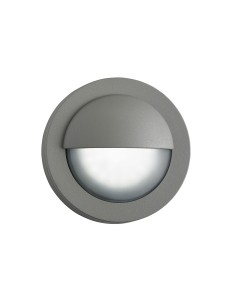 Searchlight® I Външен аплик Bangor - сив метал и поликарбонат I 1 x LED - 1402GY - Цена | LEDs4economy