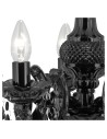 Searchlight® I Пендел Marie Therese - черно стъкло и акрил I 5 x E14 - 1455-5BK - 3