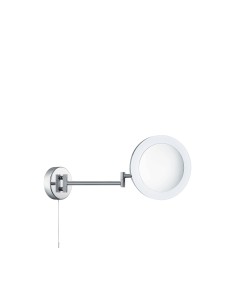 Searchlight® I Огледало за баня Magnifying - хромиран метал и огледало I 1 x LED - 1456CC - Цена | LEDs4economy