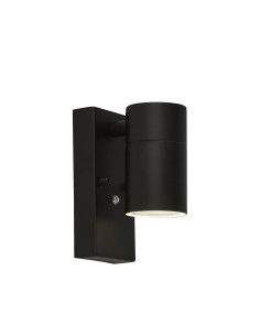 Searchlight® I Външен аплик Rochester - черен метал I 1 x GU10 - 14601BK - Цена | LEDs4economy