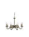 Searchlight® I Пендел Richmond - античен месинг I 8 x E14 - 1508-8AB