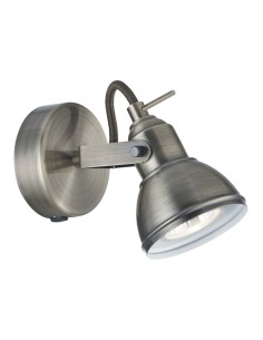 Searchlight® I Focus Спот - сатенено сребрист метал I 1 x GU10 - 1541SS - Цена | LEDs4economy 2