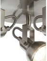 Searchlight® I Focus Спот - сатенено сребрист метал I 3 x GU10 - 1543SS - 3