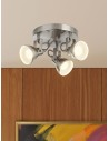 Searchlight® I Focus Спот - сатенено сребрист метал I 3 x GU10 - 1543SS - 5