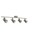 Searchlight® I Спот Focus Split Bar - Античен месинг I 4 x GU10 - 1544AB - 2