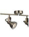 Searchlight® I Спот Focus Split Bar - Античен месинг I 4 x GU10 - 1544AB - 3