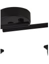 Searchlight® I Спот Focus - черен метал I 4 x GU10 - 1544BK - 3