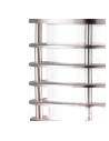 Searchlight® I Градински стълб Louvre - неръждаема стомана и поликарбонат, IP44 I 1 x E27 - 1556-450 - 3
