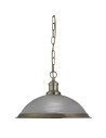 Searchlight® I Пендел Bistro - Античен месинг и киселинно стъкло I 1 x E27 - 1591AB - 2