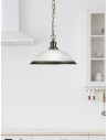 Searchlight® I Пендел Bistro - Античен месинг и киселинно стъкло I 1 x E27 - 1591AB - 5