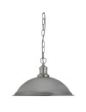 Searchlight® I Пендел Bistro - сатенено сребрист метал и киселинно стъкло I 1 x E27 - 1591SS - 2